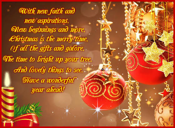 Gift your friend a bunch of happiness by giving good Christmas wishes