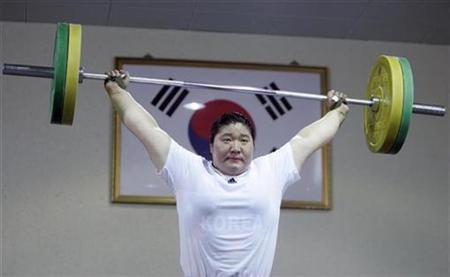Jang Miram Female Weightlifter