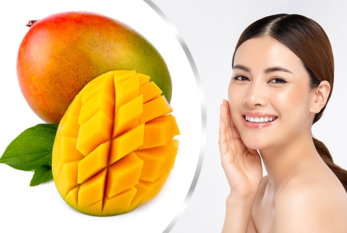 skin treatment with mangoes